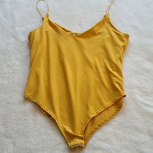 Yellow Bodysuit Tank